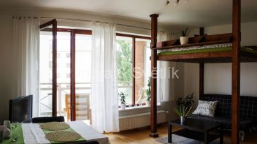 Byt 1+kk na Paťance, Praha 6